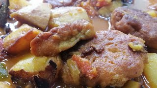 Tasty Bora Recipe सवदषट बर कर Besan, Aloo, Egg,Bora Curry