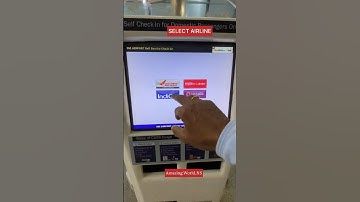 💙🧡How to Get print Boarding Pass..? at Airport🧡💙
