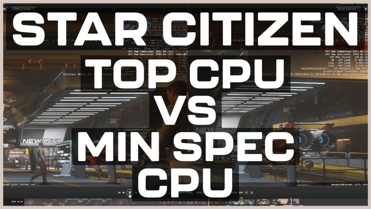 Star Citizen: i7 12700KF vs i5 8400 - YouTube