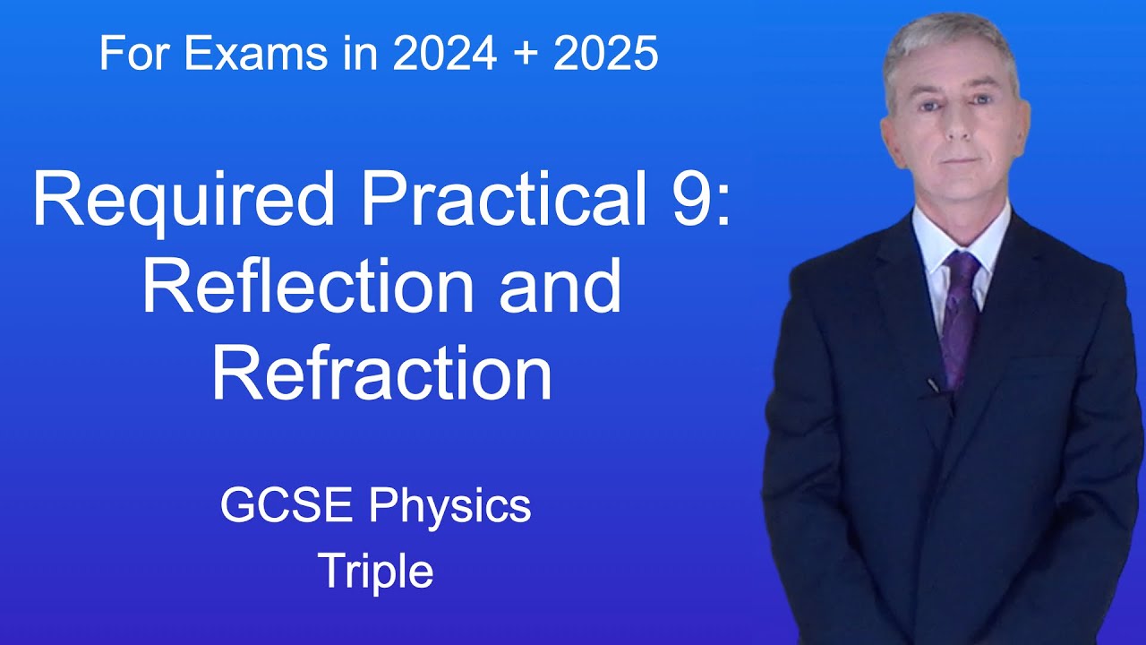 Download GCSE Science Revision Physics "Required practical 9: Reflection and Refraction" (Triple)