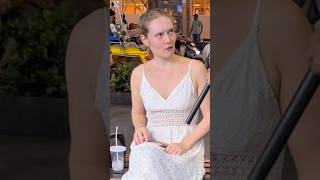 The drink being finished scared him.😁 #prank #comedy #explore #shorts #funny