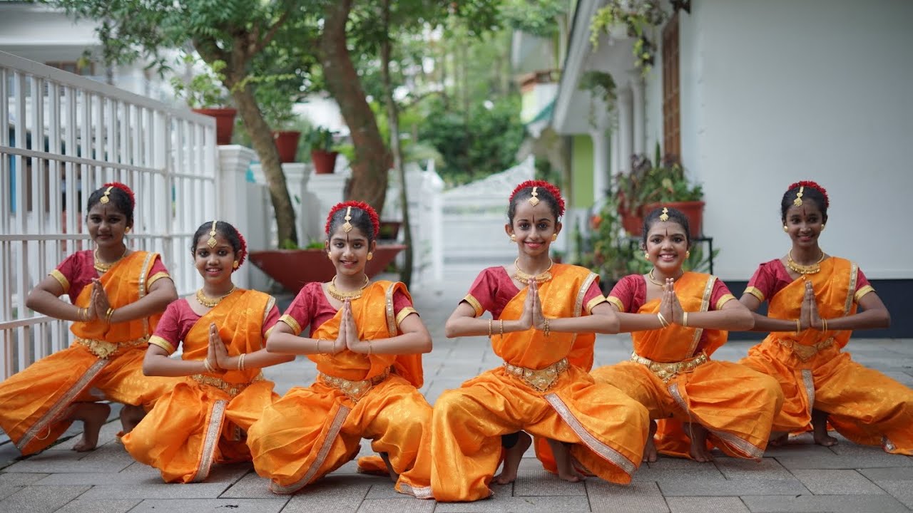 Sarvesha Paadam Namo dance cover by Nanda School  Happy Xmas  Nanda School Of Performing Arts
