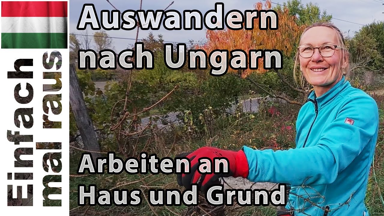 Ungarn - Arbeit an Haus und Grundstück geht weiter - Auswandern step by step