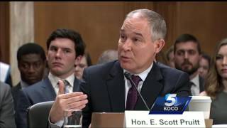 Scott Pruitt gets into heated exchange with Bernie Sanders during confirmation hearing