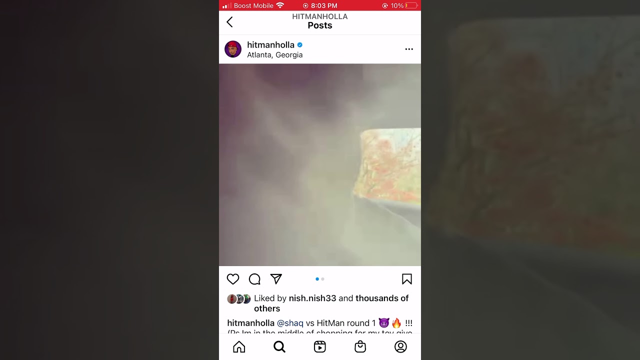 HITMAN HOLLA VS SHAQ (Round 1)