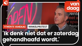 Enschedese winkels gaan open, ongeacht kabinetsbesluit