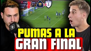 ARGENTINOS REACCIONAN AL futbol mexicano PUMAS A LA FINAL