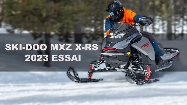 2023 ski doo mxz xrs 850