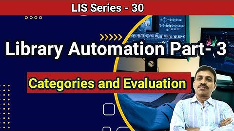 Library Automation Part-3: Categories & Evaluation I In Telugu