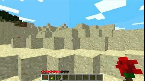 Linux Gaming in a Weak PC: Preview: Minecraft (First day in MC evar!)