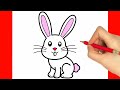 Comment dessiner le lapin de pques