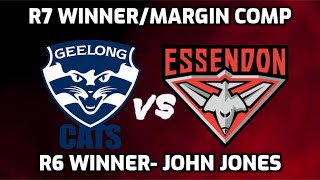 R6 WINNERS REVEALED! R7 WINNER/MARGIN COMP