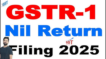 How to File NIL GSTR-1 Return in 2025 | Step-by-Step Guide on GST Portal | GST nil file kaise kare