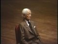 J. Krishnamurti - Washington DC 1985 - Public Talk 1 - In the present is the whole of time