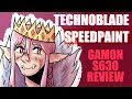 TECHNOBLADE SPEEDPAINT - GAOMON S630 Tablet Review!