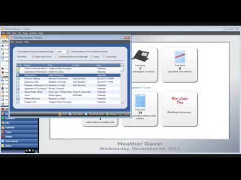 Amicus Attorney Premium - Amicus Home View