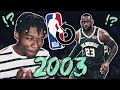 i reset the nba to 2003 and things went the opposite of what i expected...