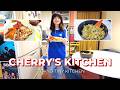 Cherry's Kitchen | Yogurt Chicken & Quinoa Salad | I'm 55. Tiny Tokyo Apartment 35㎡