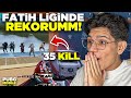SONUNDA FATİH LİGİ KİLL REKORUMU KIRDIM! 35 KİLL - PUBG MOBİLE