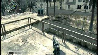 CoD 4 - How to get on the Roof in Crash Tutorial