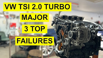 VW TSI 2.0 Turbomotor - Top 3 storingen