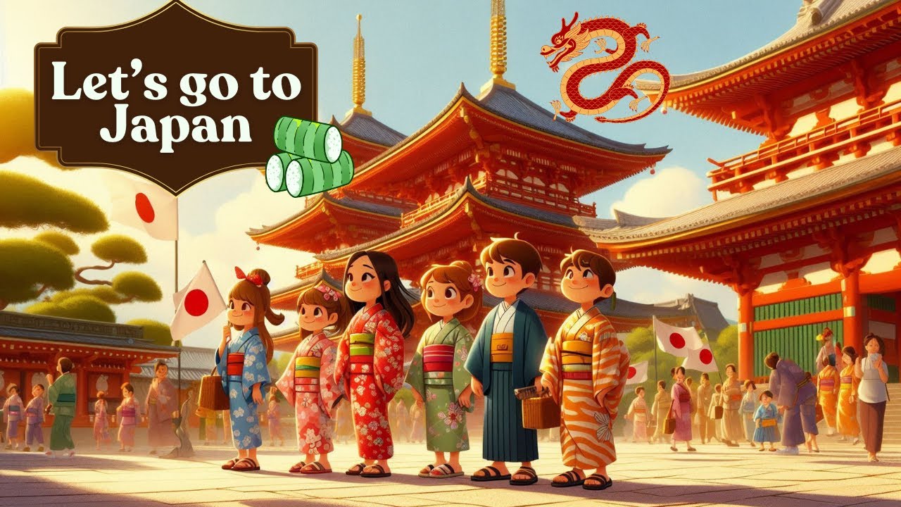 Let's go to Japan! Journey to Japan! 🎌| Fun Kids Song About Japanese Culture, Landmarks & Traditions