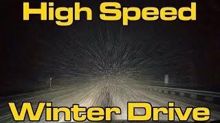 30 Miles In 3 Minutes - Blizzard Drive Time Lapse - Montpelier To Burlington