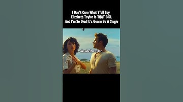 ELIZABETH TAYLOR MUSIC VIDEO?? #taylorswift #taylorsversion #erastour #swifties #newmusic #shorts
