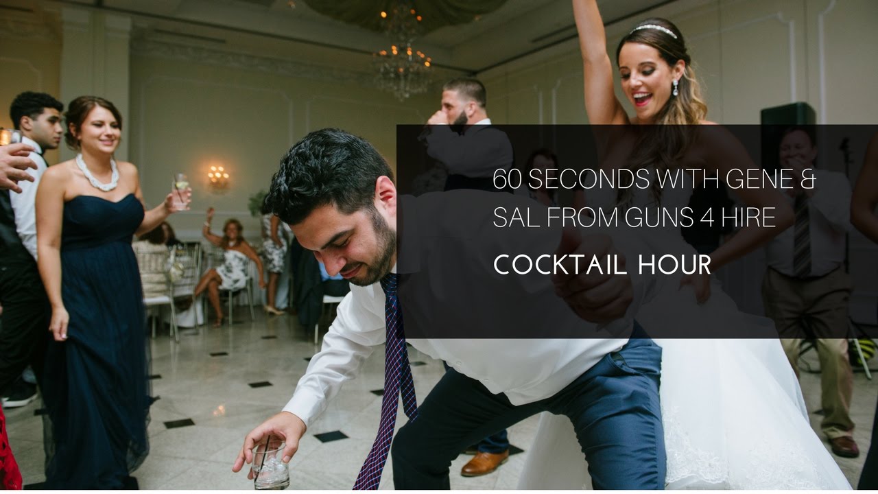 LIVE MUSIC DURING COCKTAIL HOUR GUNS 4 HIRE HOOKED YouTube