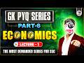SSC GK PYQ SERIES 6.0 | ECONOMICS LEC-1 | FOR ALL SSC EXAMS 2026 | BY PARMAR SSC