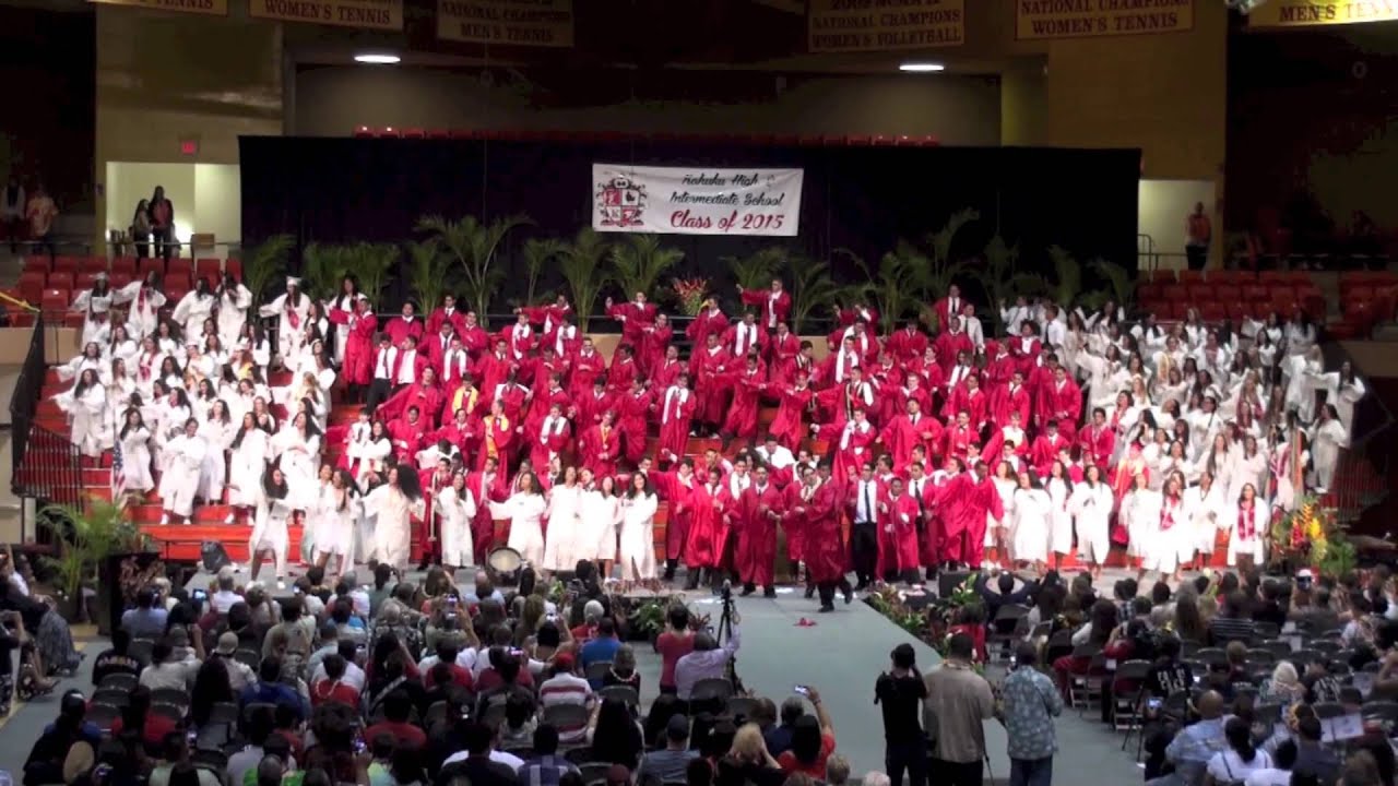 Kahuku High School Graduation 2015 YouTube