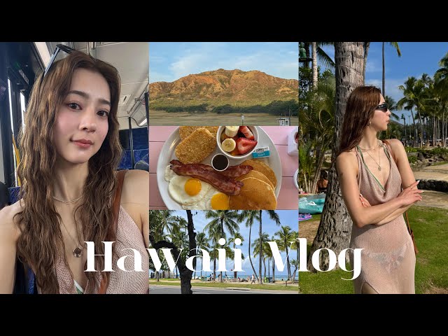 Part 1] A 7-day, 5-night trip to Hawaii 🏝️ / Food, nature
