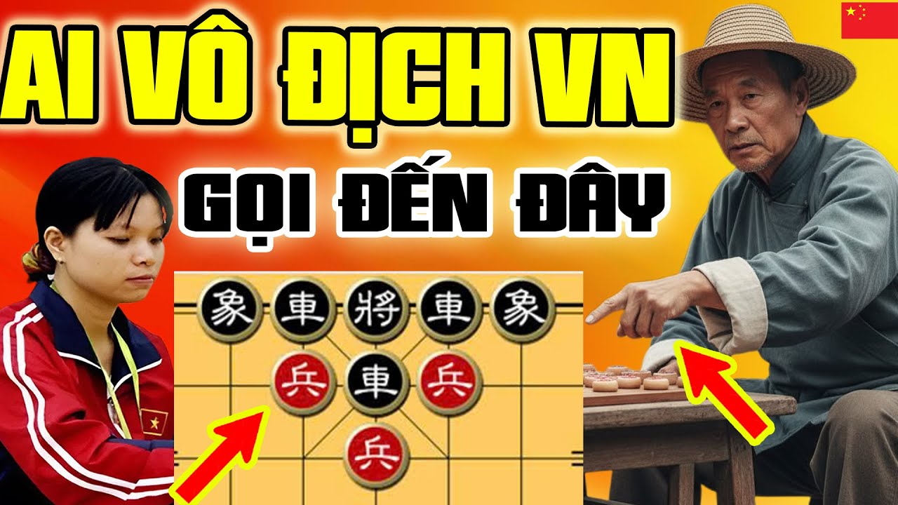 🔴Cờ Tướng | Liều lĩnh Thách Thức nhà vô địch, Ngô Lan Hương Vs Bá Thiên