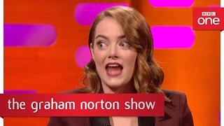Emma Stone Talks About Her Attempt At The Dirty Dancing Lift - The Graham Norton Show - Bbc