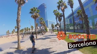 Second episode of boosted barcelona, this time we are riding across
barceloneta beach, sand, sun and cool people around, excellent tracks
to ride interes...