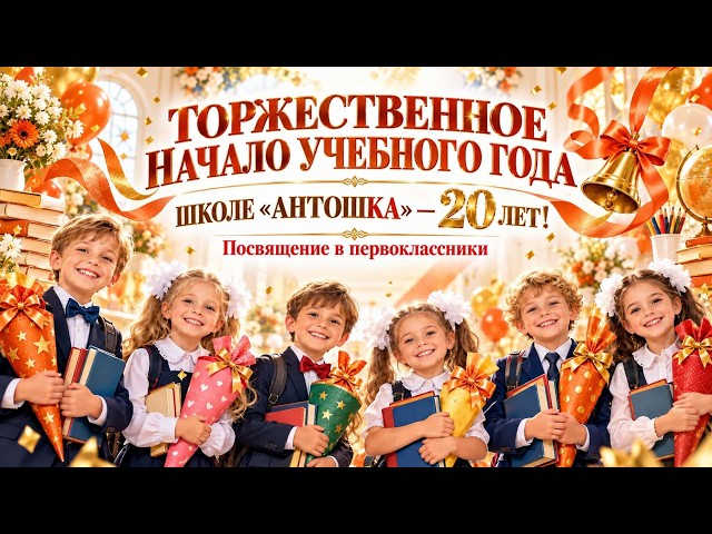 🎓 Торжественное начало юбилейного учебного года