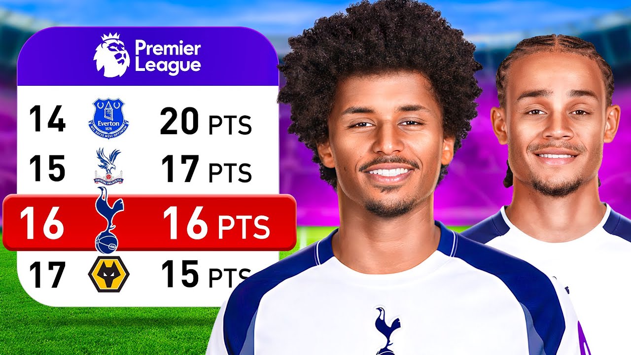 I Sacked Thomas Frank and Rebuilt Tottenham