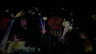 3D FIREWORKS AT ARTE MUSEUM