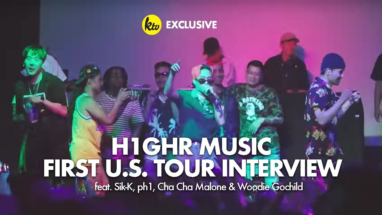 H1GHR MUSIC Talks U.S. Tour & Goals for 2018 | KOOGLE TV EXCLUSIVE