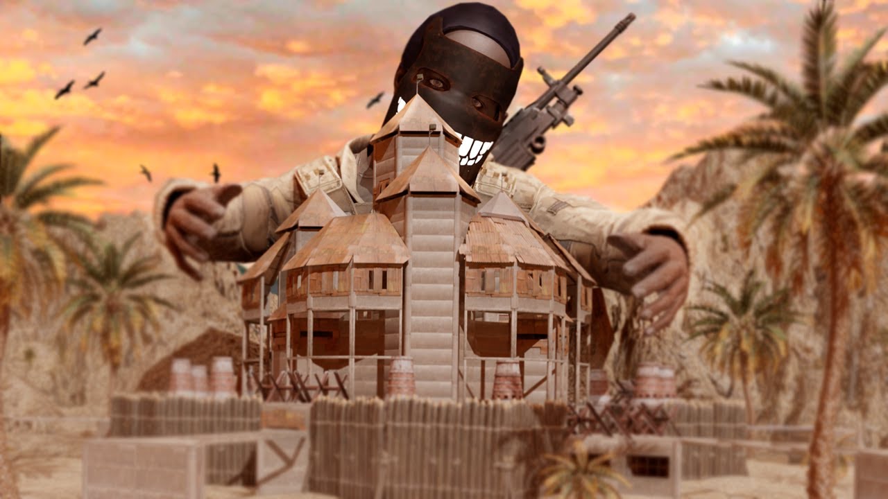 Rust - Vivendo em um Castelo IMPOSSÍVEL de Raidar...