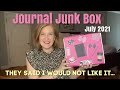 Journal Junk Box | July 2021 | Subscription Box Unboxing