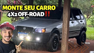 STEP BY STEP TO ASSEMBLE A 4x2 OFF ROAD CAR / UNO BRUTO