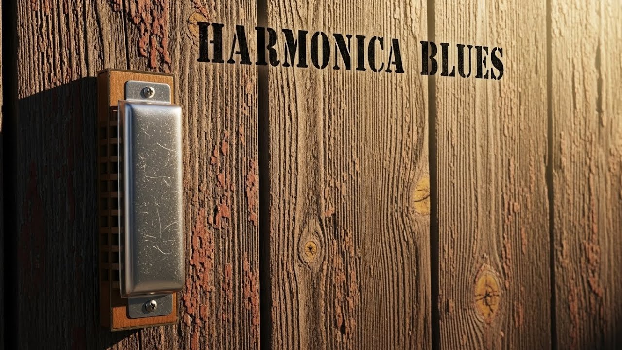 Acoustic Blues Harmonica – Silent Town After Midnight