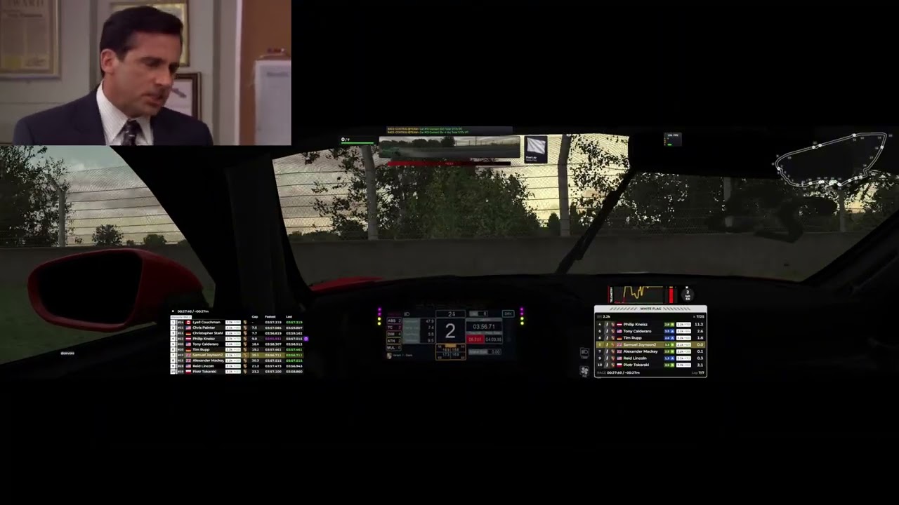 Iracing - Porsche Cup - Le Mans 24th to 5th to Sad - Last Lap