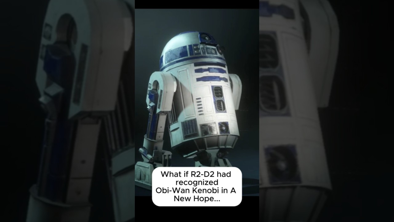 What if... R2-D2 had recognised Obi wan Kenobi? 