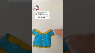 Faça você mesmo: Roupinhas para seu Paper Duck #Shorts