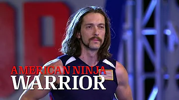 Isaac Caldiero at Stage 3 of American Ninja Warrior USA vs. The World 2015  | American Ninja Warrior