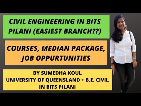 How Is Civil Engineering In Bits Pilani