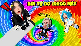 SAMMY VÀ MÈO SIMMY PHÁT KHÓC KHI RƠI TỰ DO 10000 MÉT SIÊU ĐÁNG SỢ TRONG ROBLOX