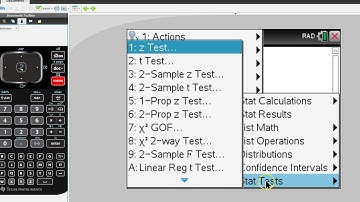 8.2 & 8.3 One sample confidence intervals on the TI-Nspire CX